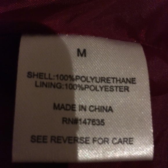 Faux leather jacket - Picture 6 of 6